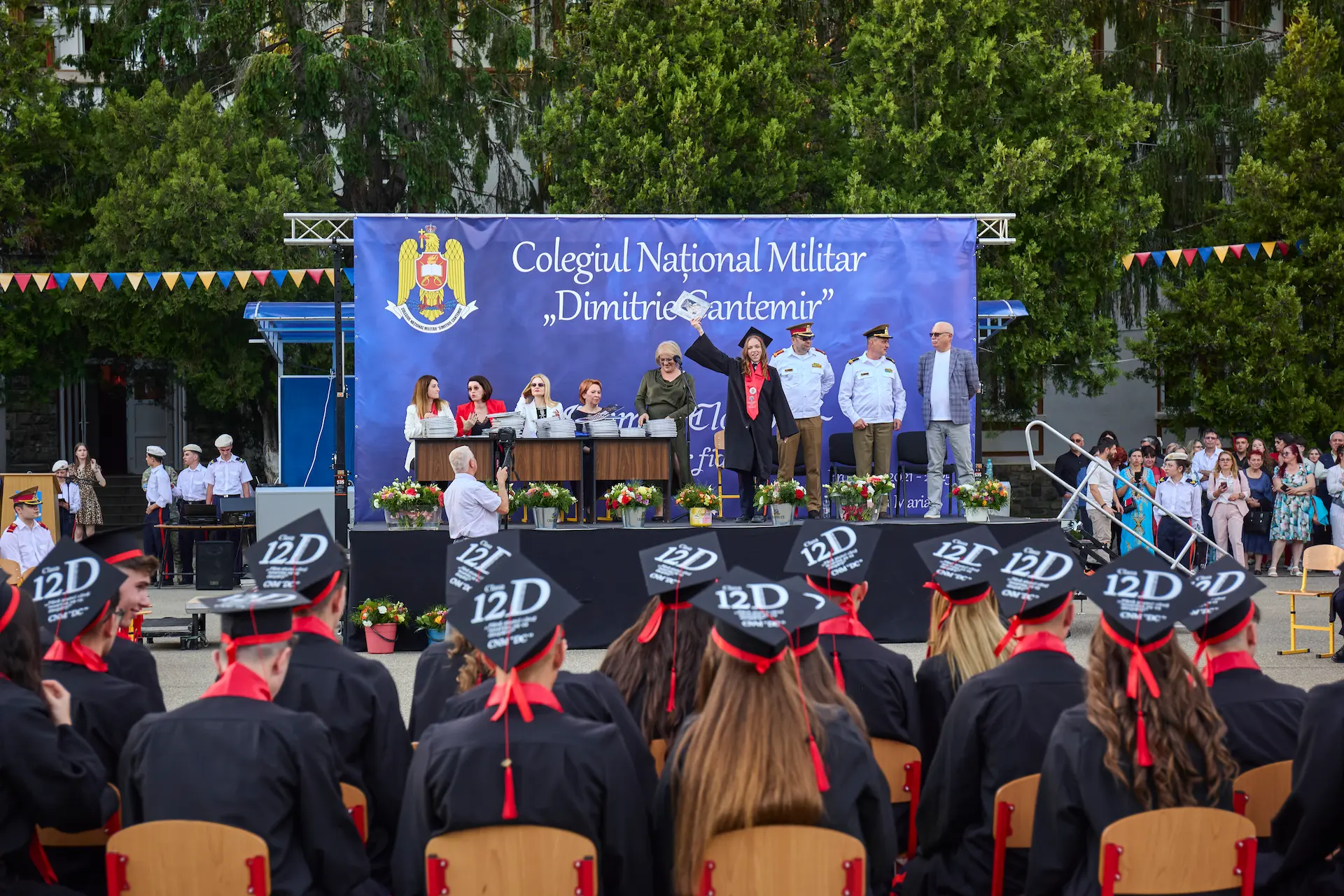 Festivitatea de absolvire 2025 de la Colegiul Național Militar «Dimitrie Cantemir» din Breaza